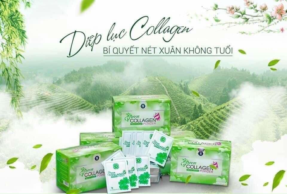 Diệp lục colagen 30 gói