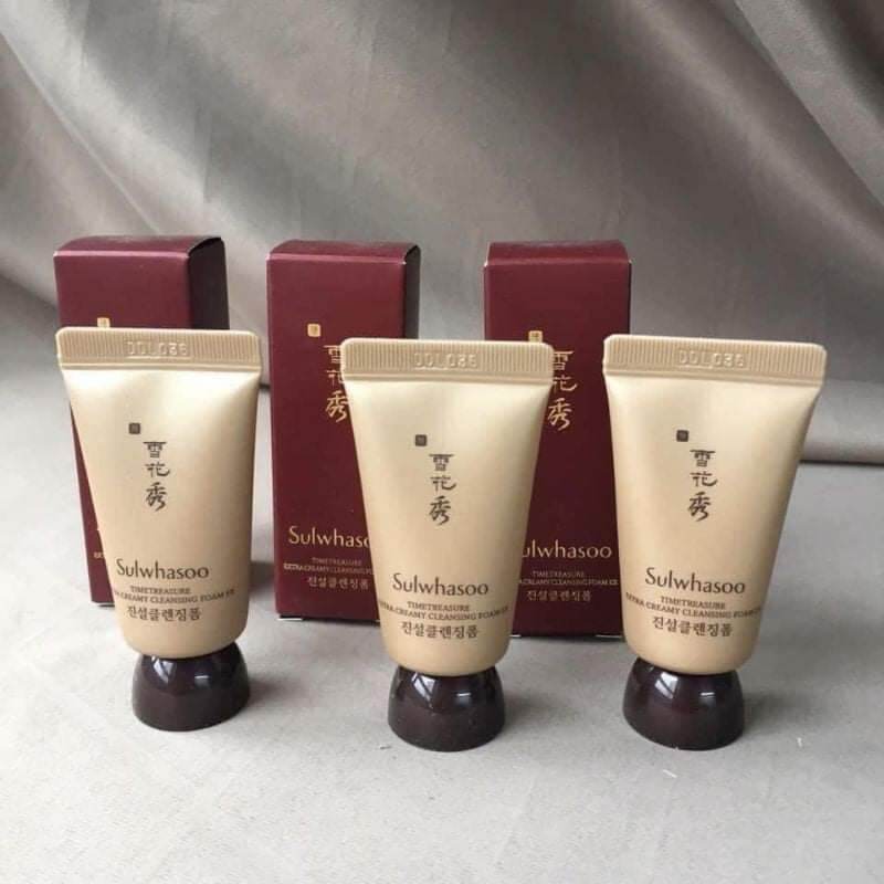 Combo 3 tuýp sữa rửa mặt thông đỏ ☘️☘️sữa rửa mặt sulwhasoo