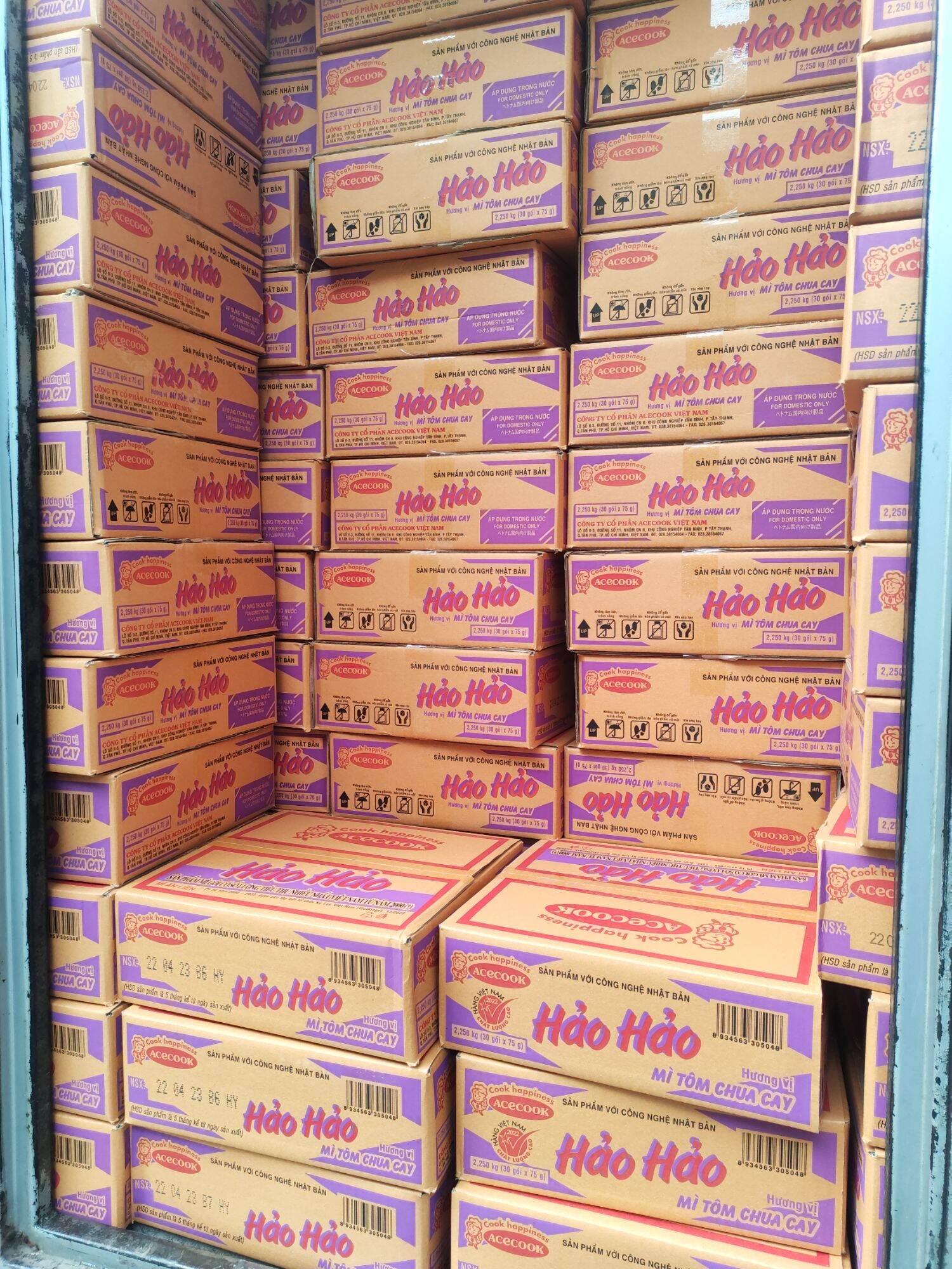 Mì Hảo Hảo vị tôm chua cay 30gói 75g