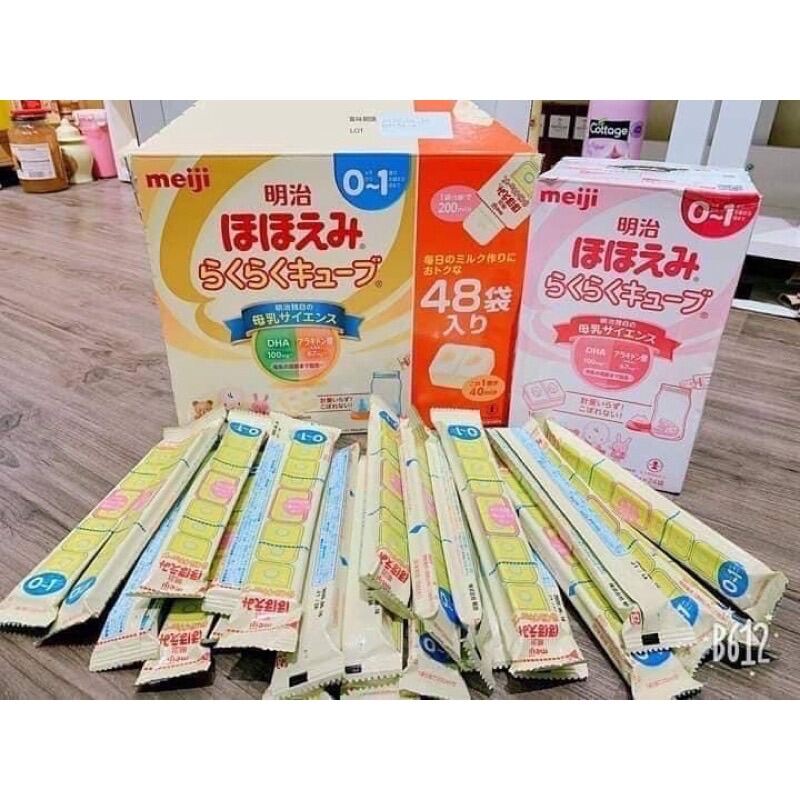 Tách lẻ Sữa Meji thanh nội địa Nhật cho bé từ 0-1 tuổi thumbnail