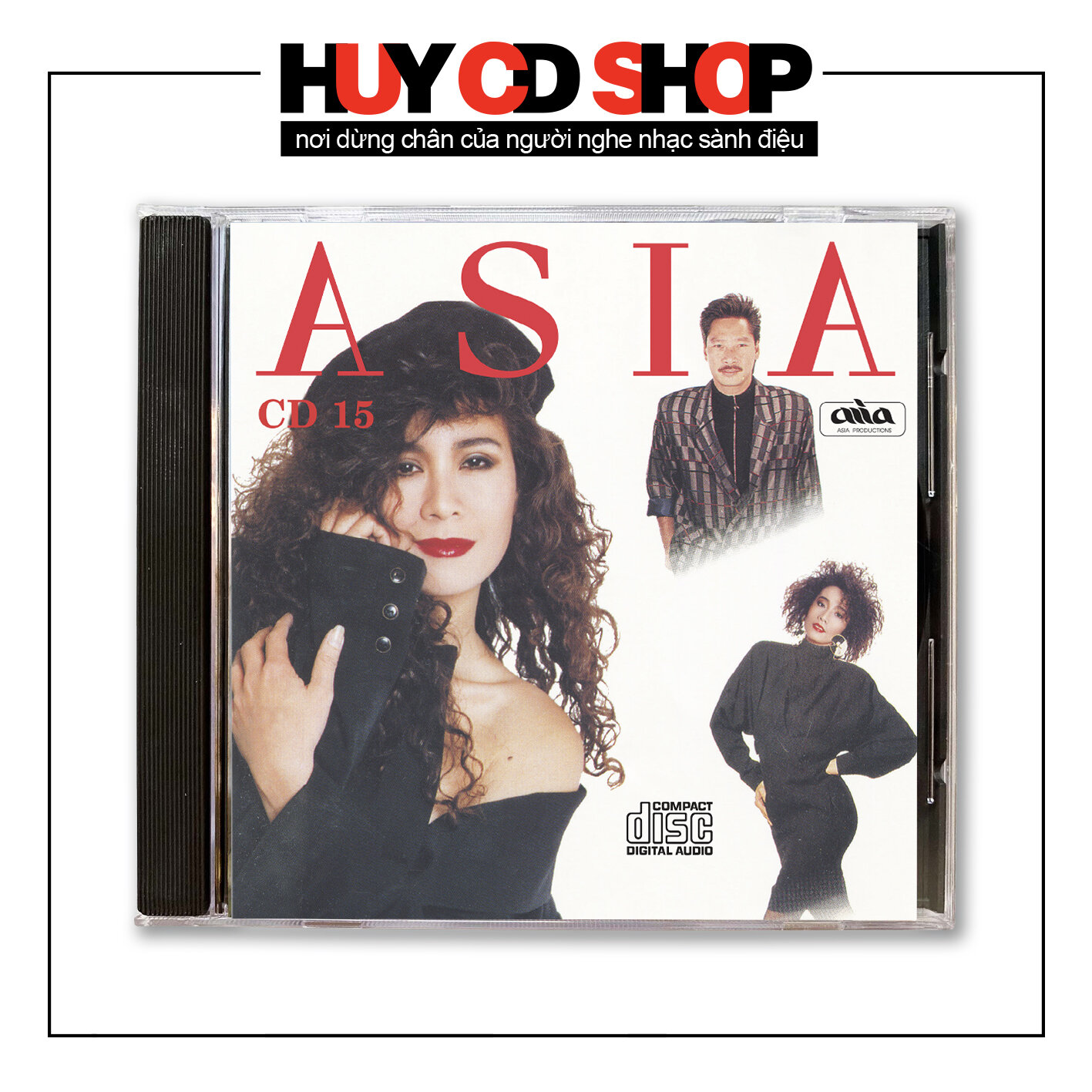 Đĩa CD Liên khúc Tình yêu 1 - Ngọc Lan Kiều Nga Trung Hành - Asia Nhạc trẻ new wave - Đĩa lòng Trắng