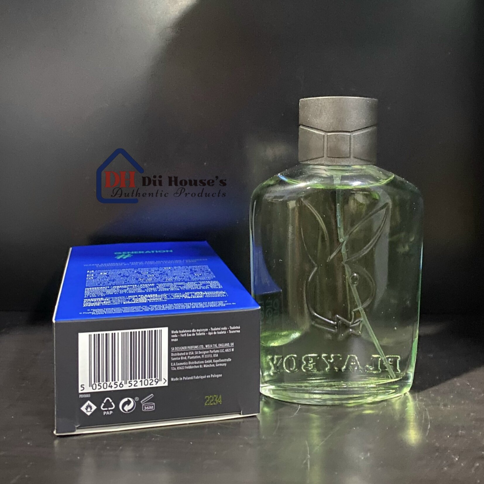 Nước Hoa Nam Playboy Generation Eau De Toilette EDT 100ml.
