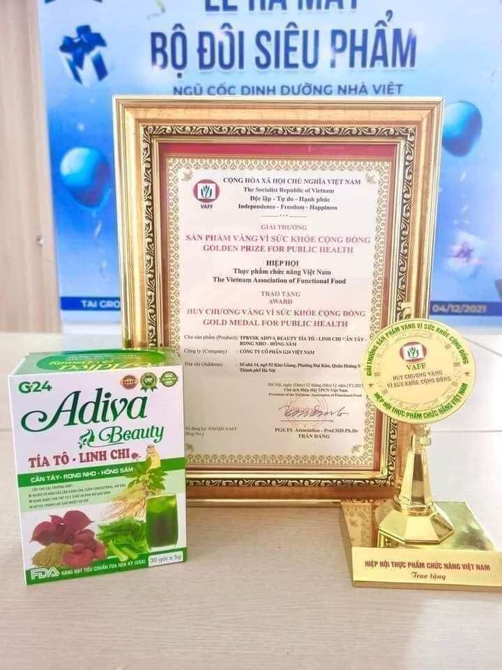 Combo 3 Hộp Thải Độc Adiva Beauty G24