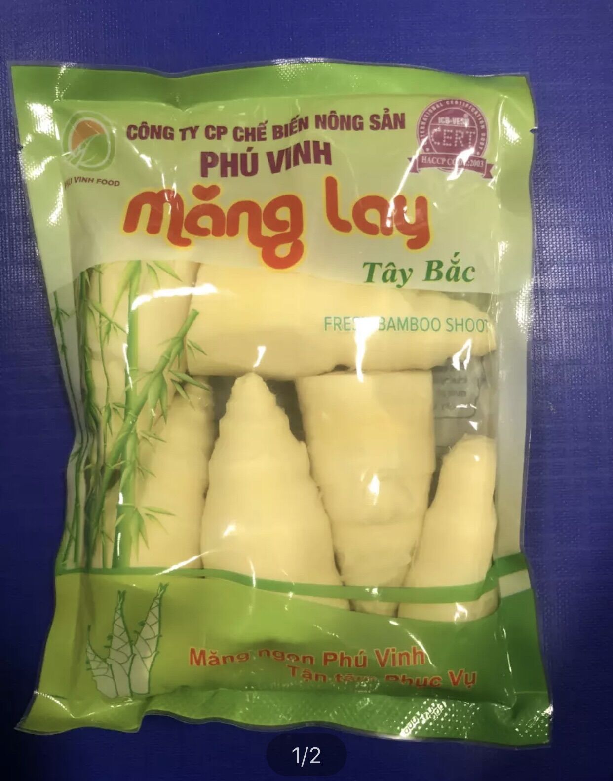 Măng Lay Tây Bắc túi 200gr. Măng búp nhỏ cực ngon
