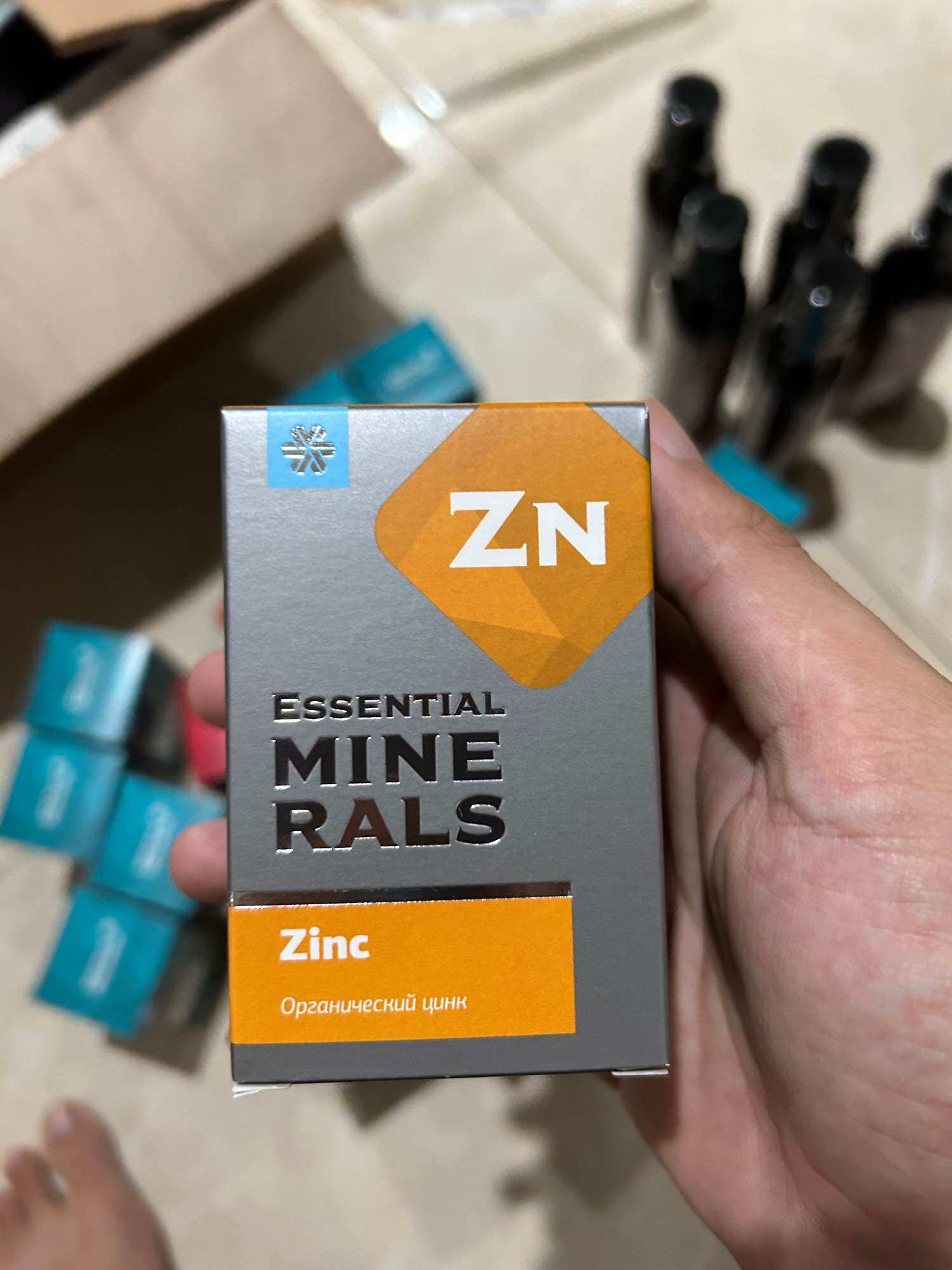 Thực phẩm bảo vệ sức khỏe Essential Minerals Zinc Siberian – 60 viên – Date 2024-2025