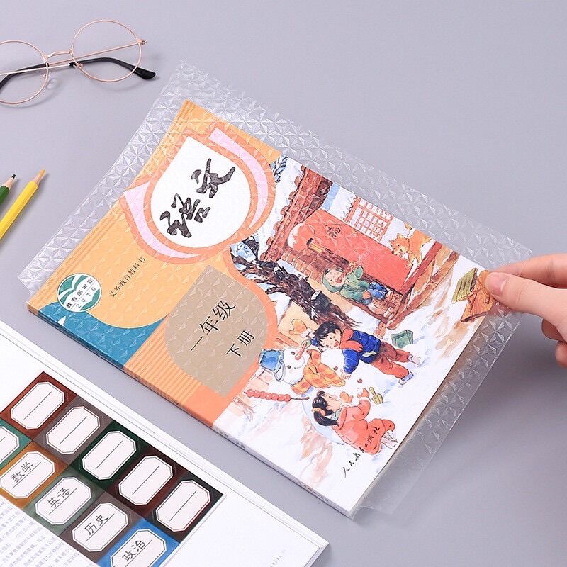 SET 10 TỜ DECAL ĐỀ CAN BỌC SÁCH VỞ