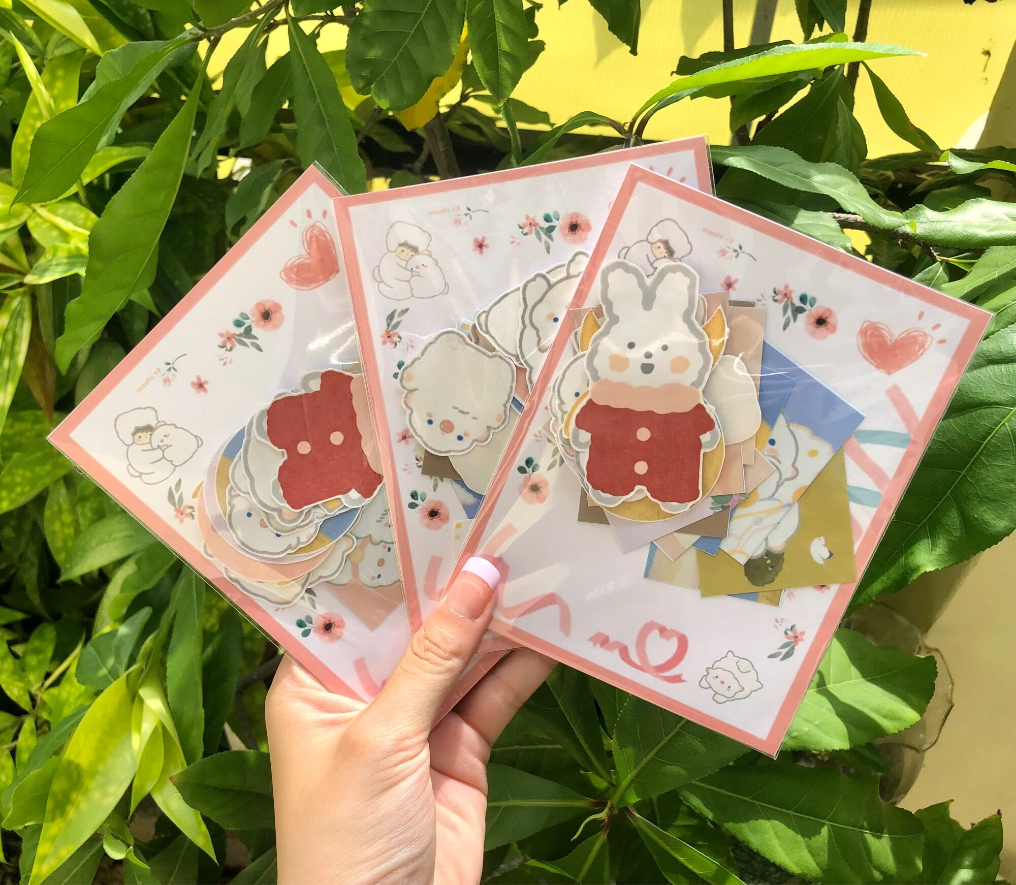 Set 20 miếng dán sticker trang trí sổ