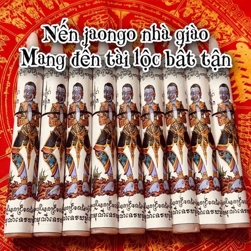 Nến giao ngo thái lan màu đỏ