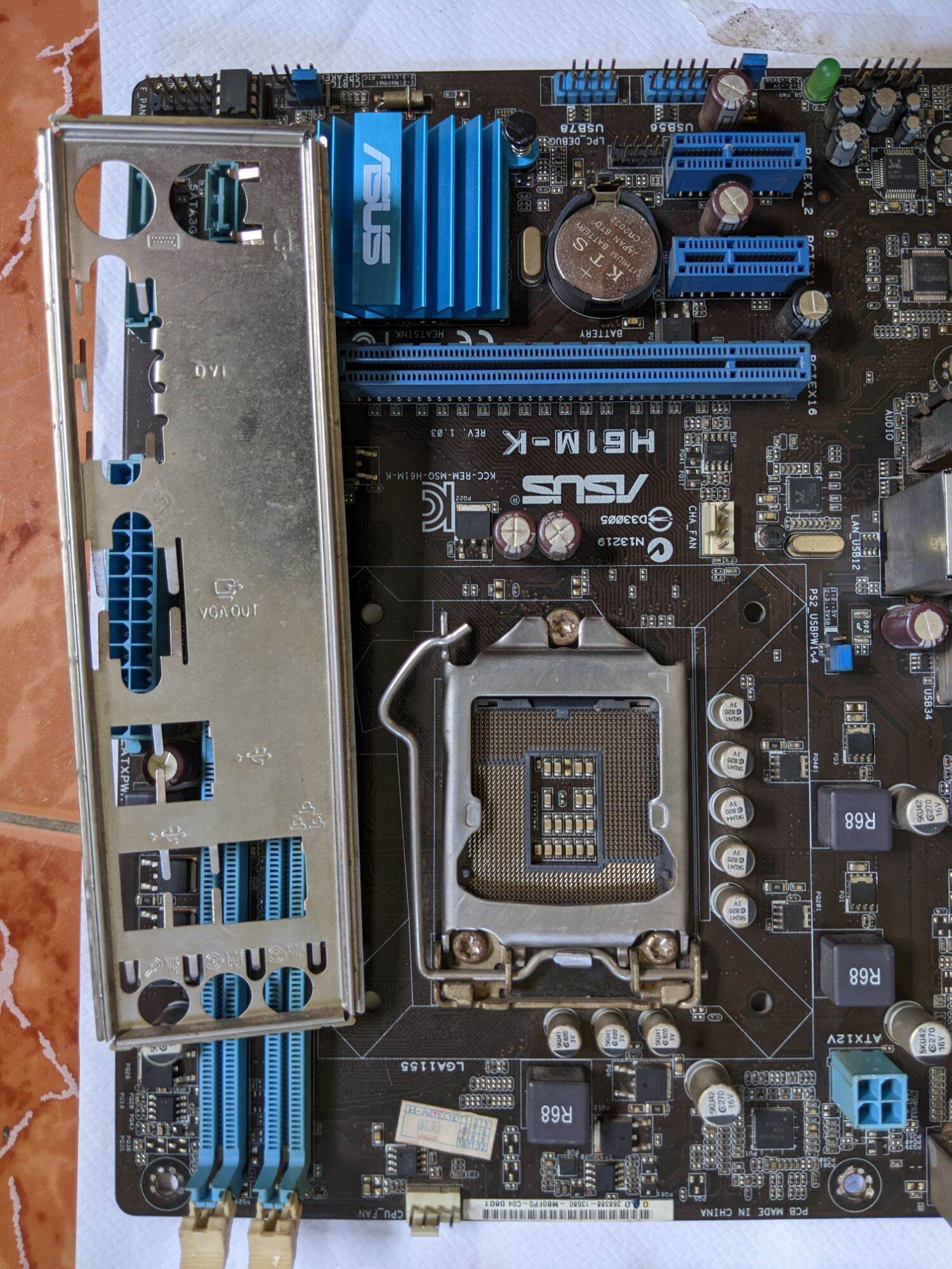 Main h61 các loại asus, intel, msi, foxcon, giga, biostar, ecs...