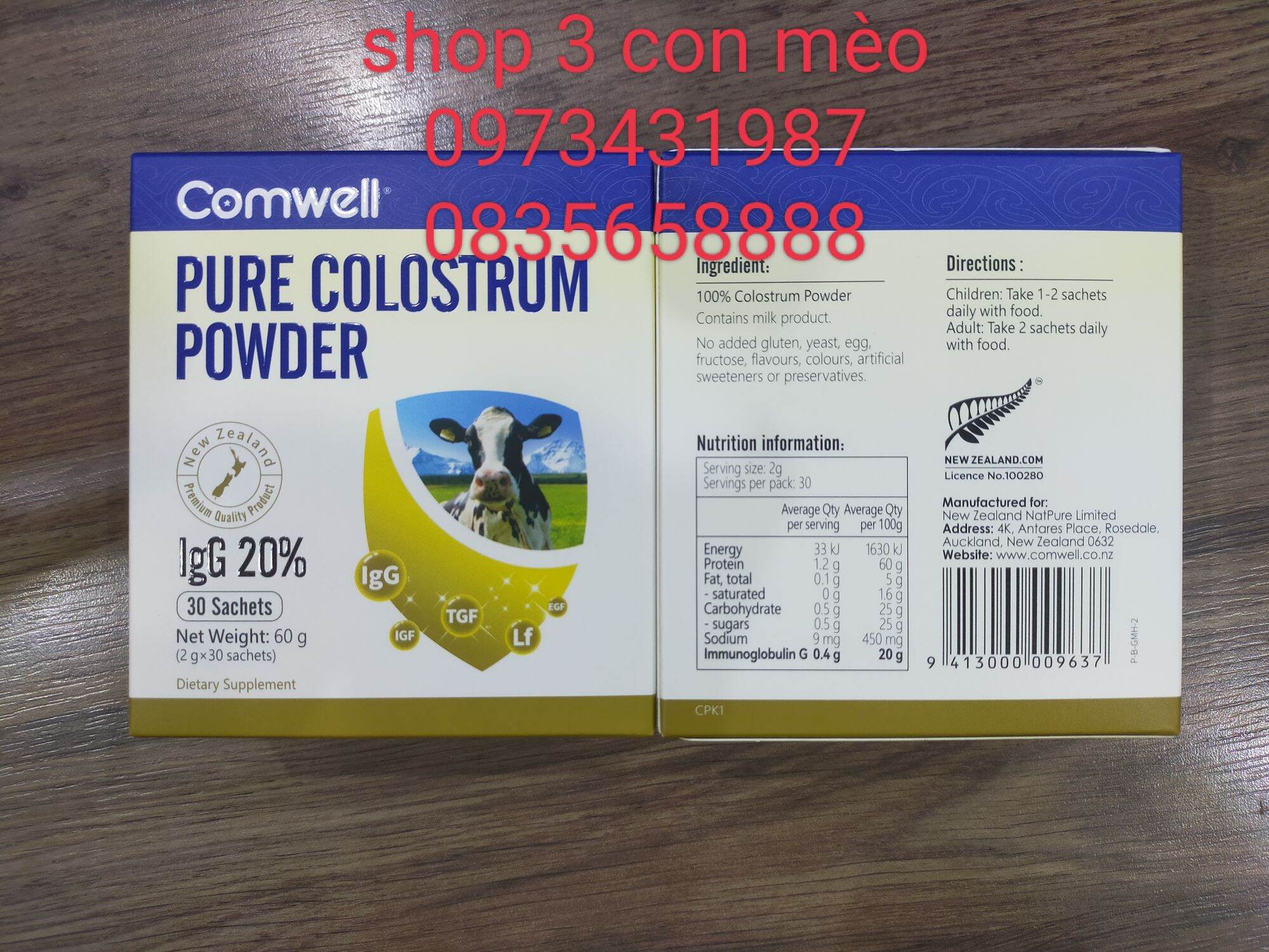 Comwell Pure Colostrum Powder
