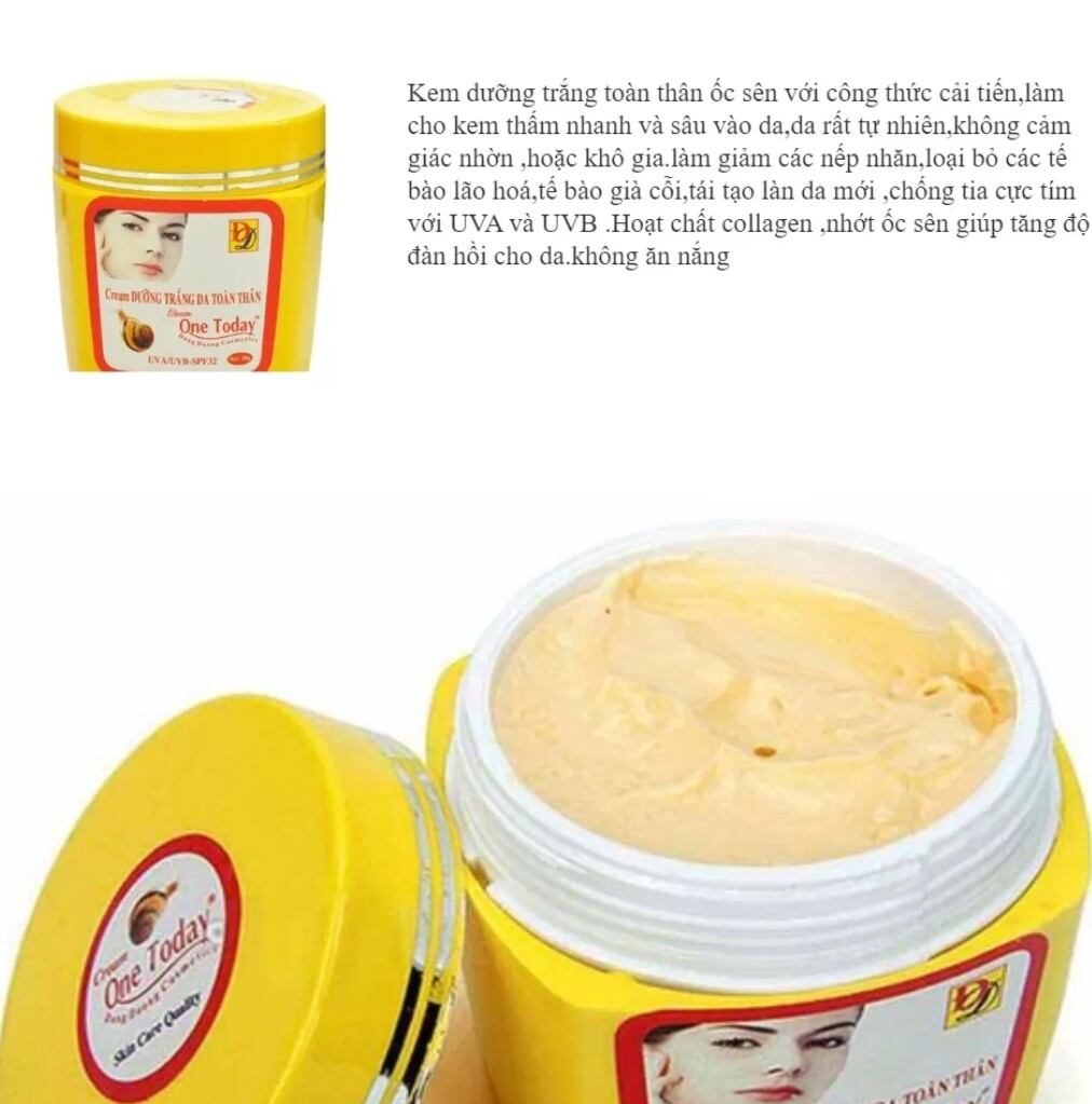 KEM DƯỠNG TRẮNG DA BODY ONE TODAY