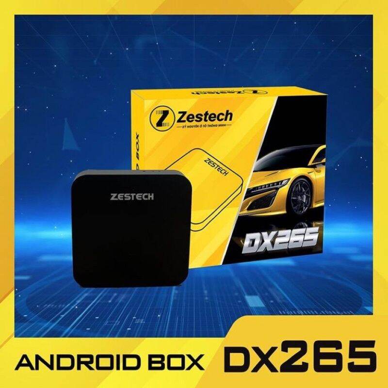 Android Box Zestech Dx265Pro(Tích Hợp Cam Hành Trình,Hỗ Trợ Lái Xe An Toàn)