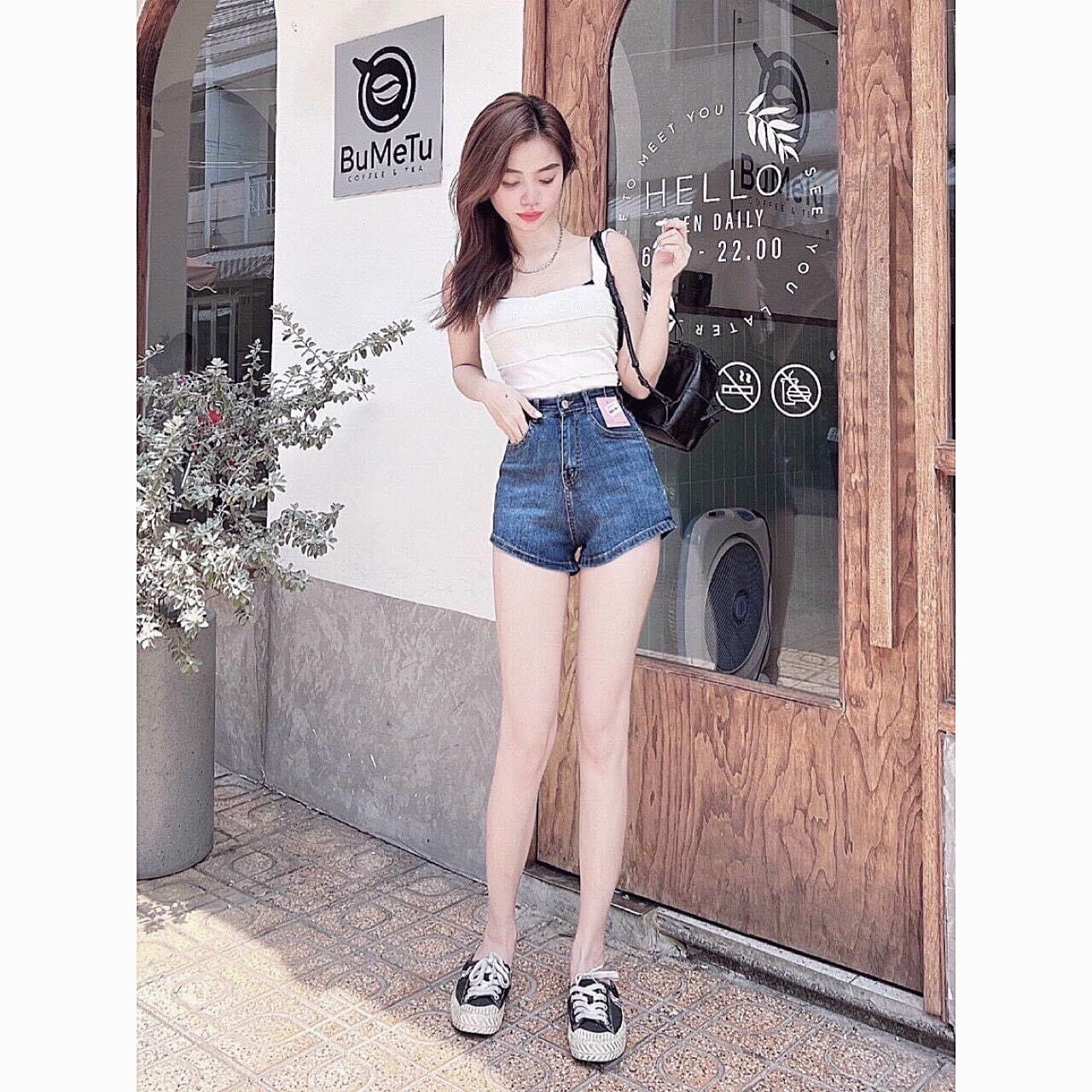 HCM(ảnh thật) đùi jean cao cấp chuẩn shop