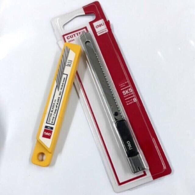 Dao rọc giấy Deli góc 30 độ