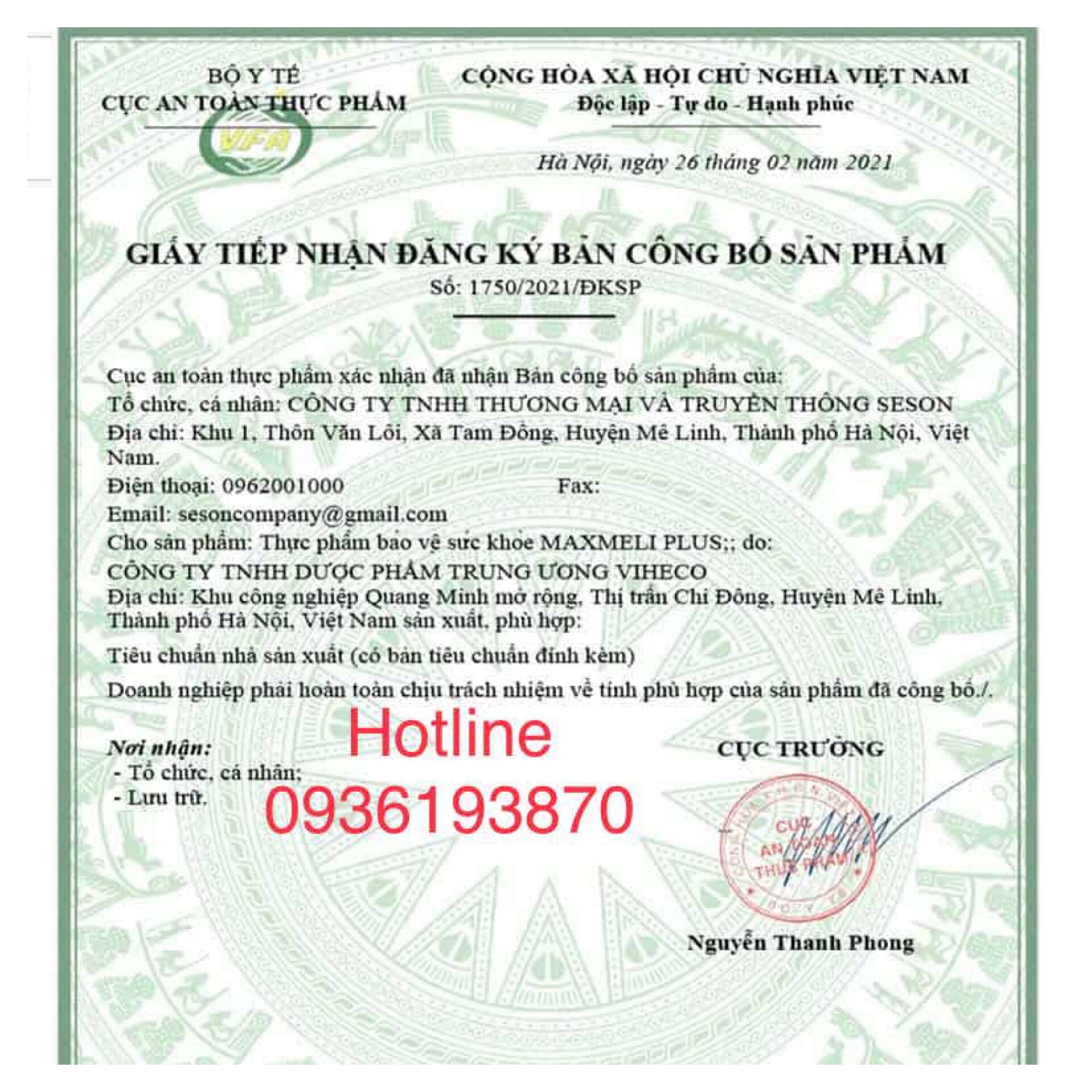 ✅ Maxmeli Plus 👍 [CHÍNH HÃNG] ❤️ Maxmeli Plus Hỗ trợ tăng chiều cao