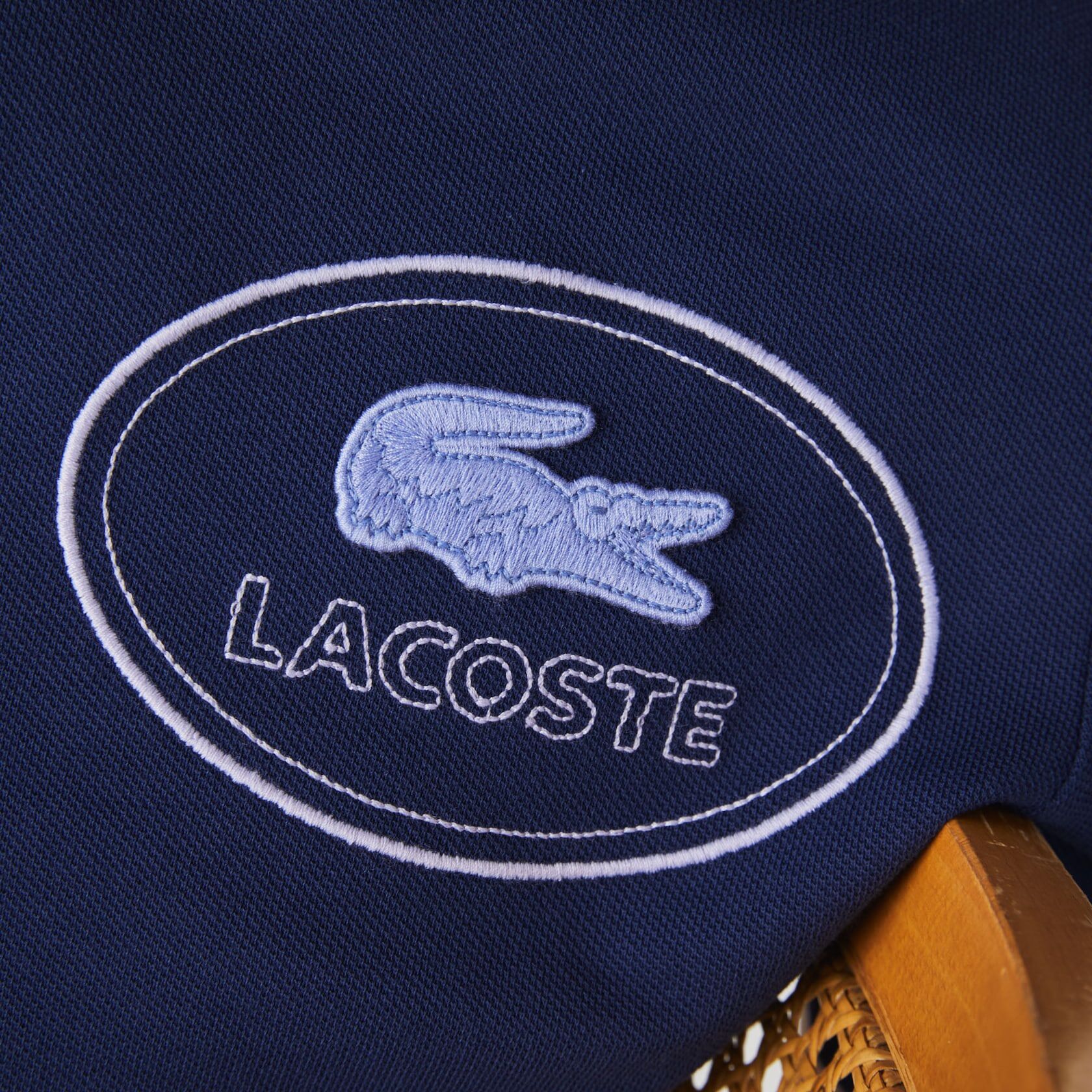 POLO Slim Fit Embroidered Crocodile Polo