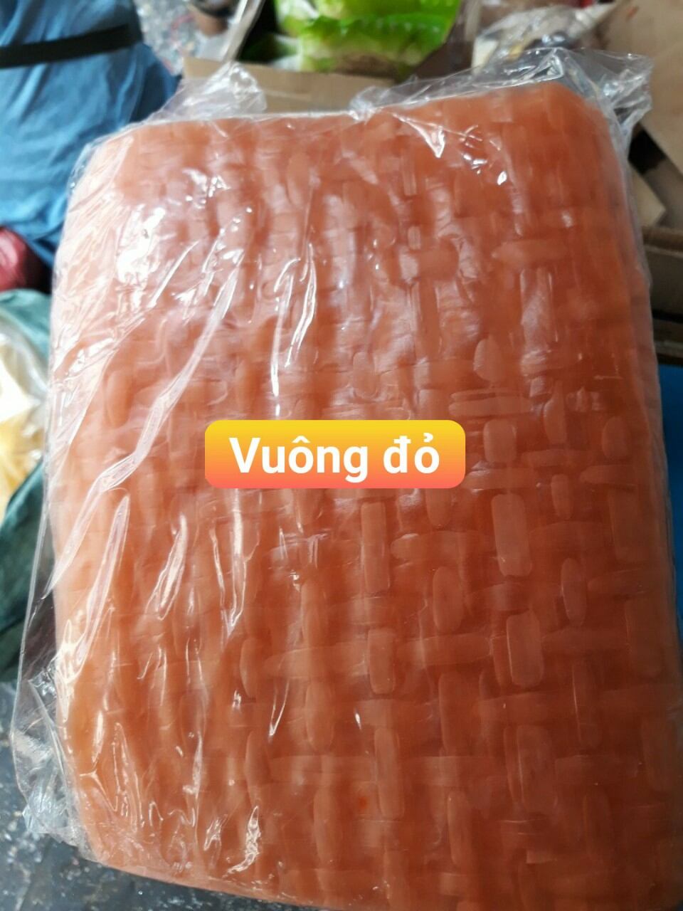1 kg bánh tráng vuông đỏ để cuốn