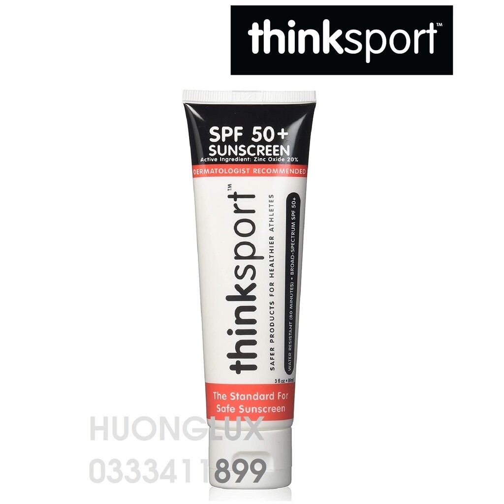 [Hcm]Kem Chống Nắng Thinksport Safe Sunscreen Spf50+ 3Oz - 89Ml