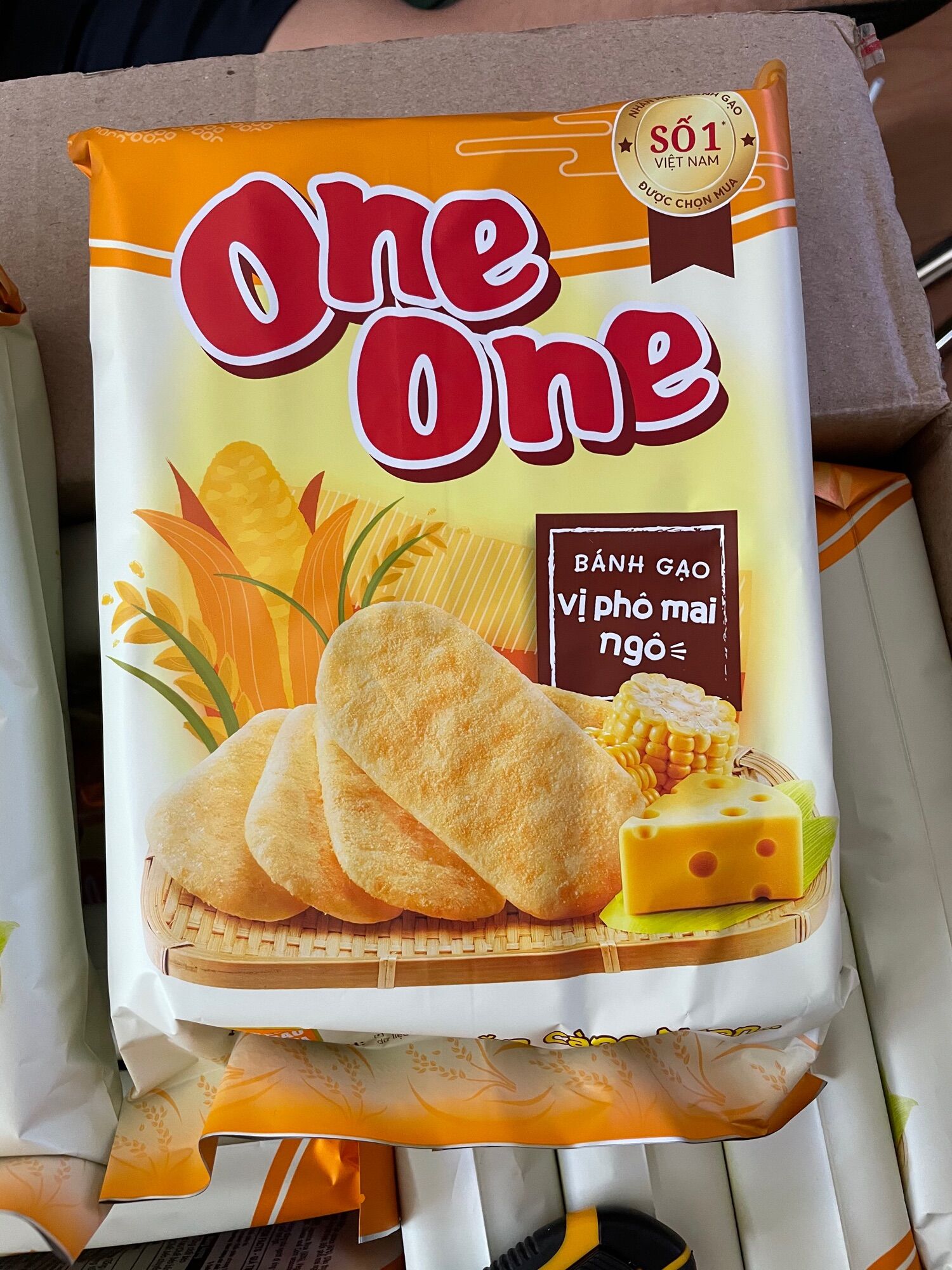 [HCM]Bánh Gạo One One Vị Phomai