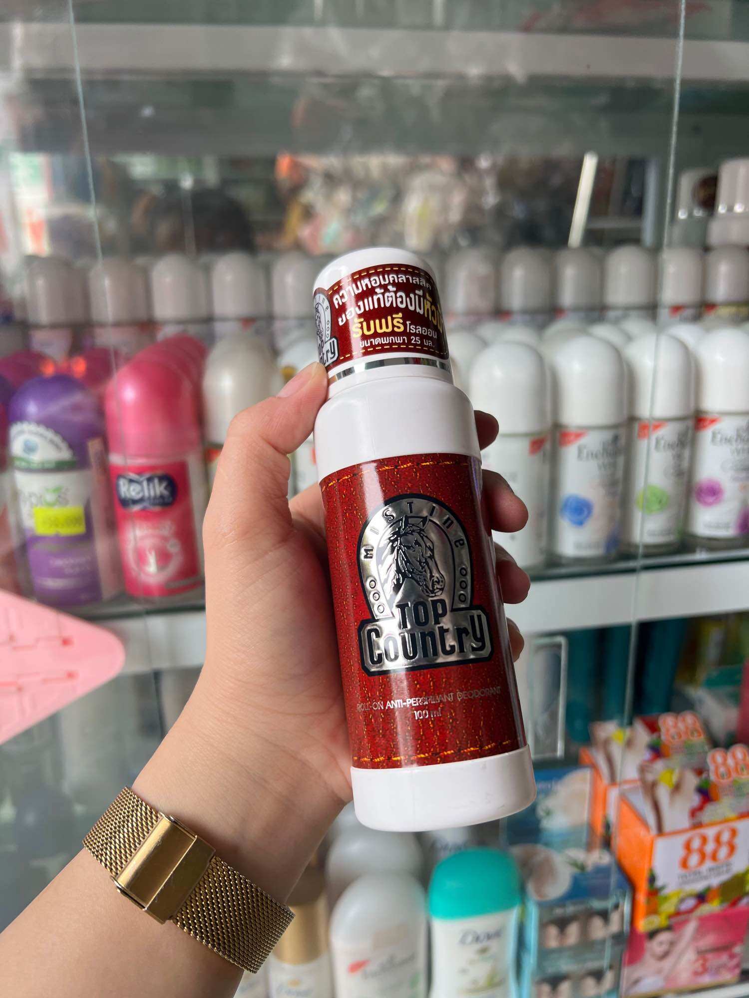Lăn khử mùi top country 60ml & 100ml