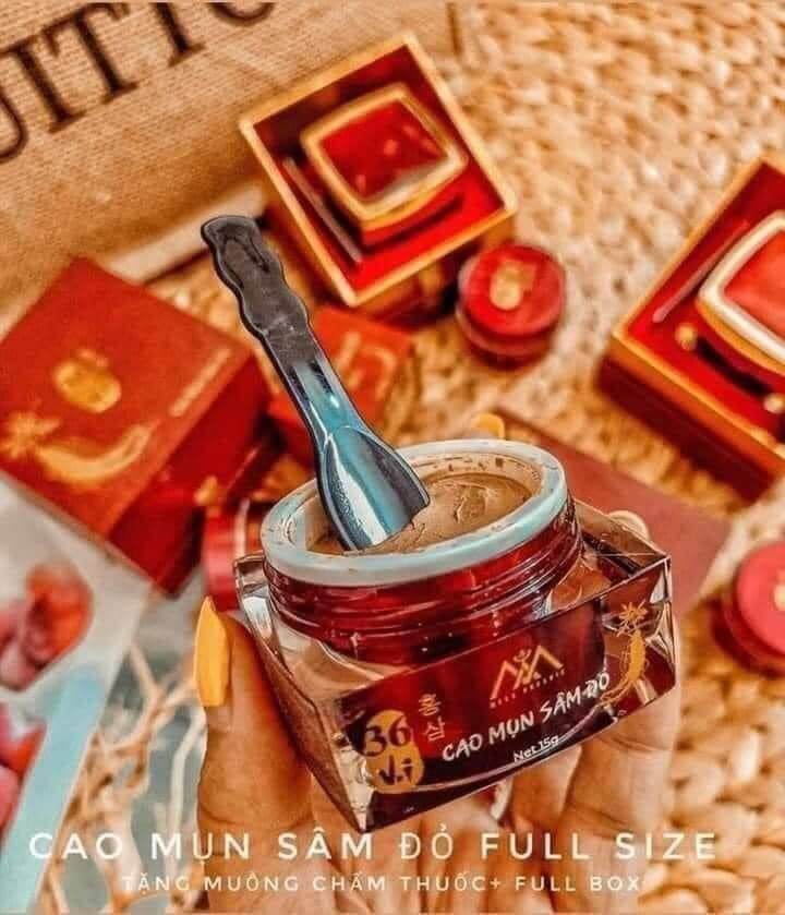 [HCM]cao mụn sâm đỏ hộp lớn 15 g