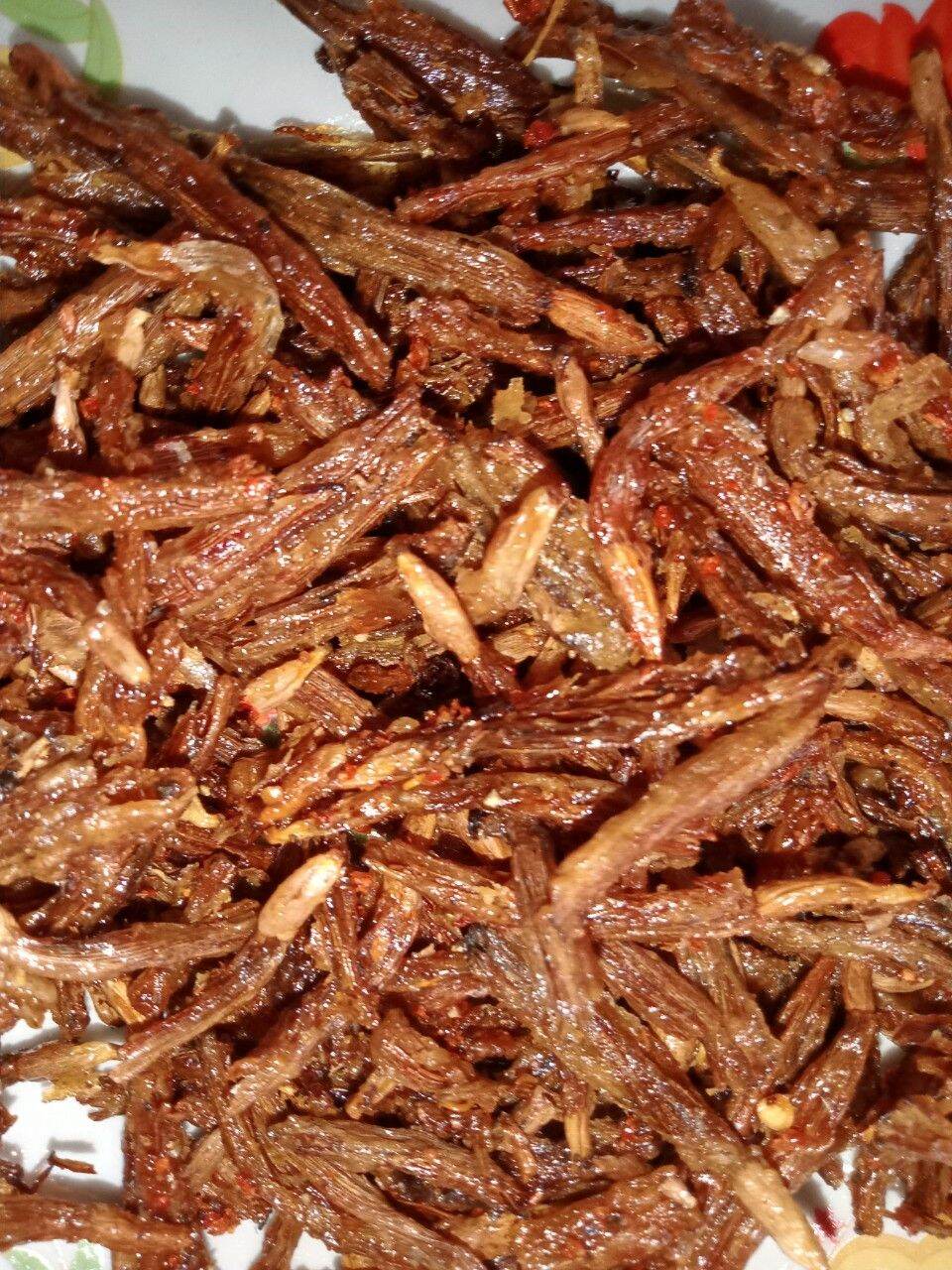 Cá cơm chay 100g chiên từ hoa chuối