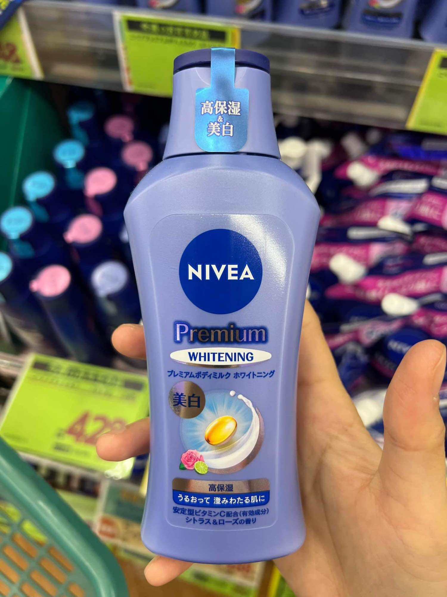 [FreeshipMAX] Sữa Dưỡng Thể Premium Body Milk Nivea Nhật