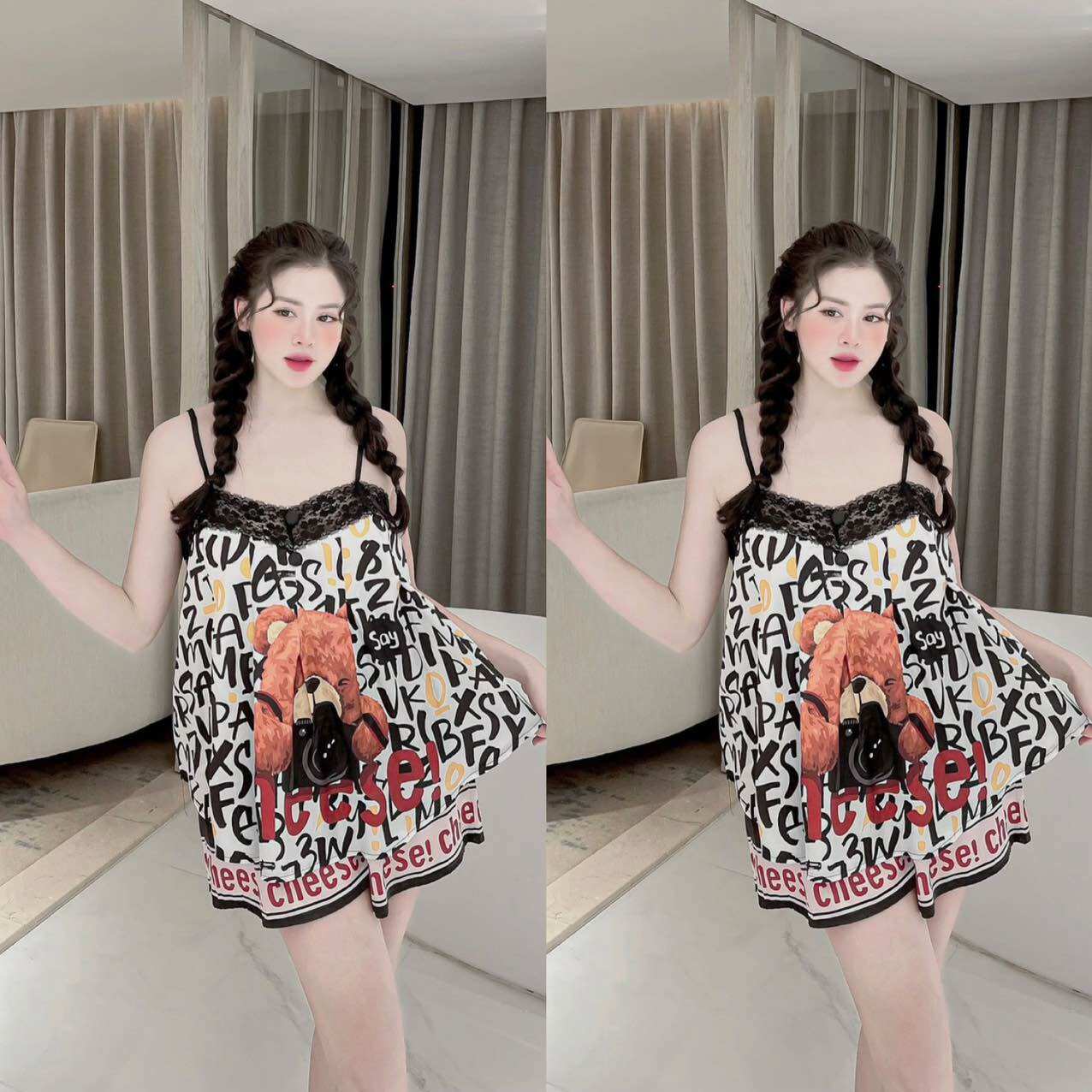 Đồ Bộ Bigsize 55-90kg Lụa Latin - Chất Đẹp, Cực Xinh