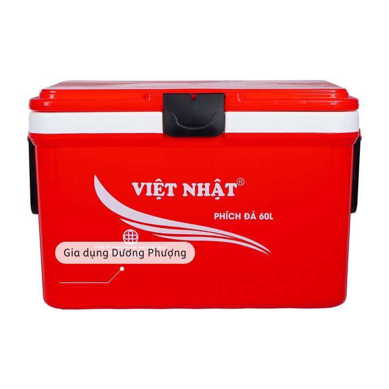Phích đá, thùng đá vuông giữ nhiệt 60L nhựa Việt Nhật