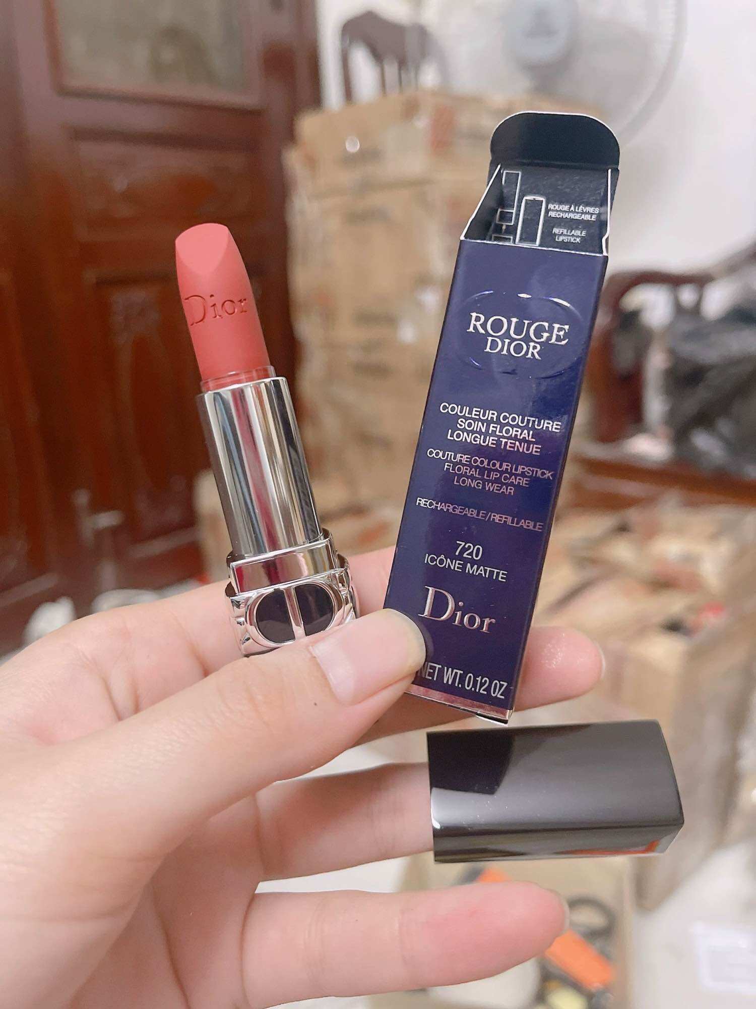 Son Dior Rouge Velvet 720 Icóne Matte Full Size Full box