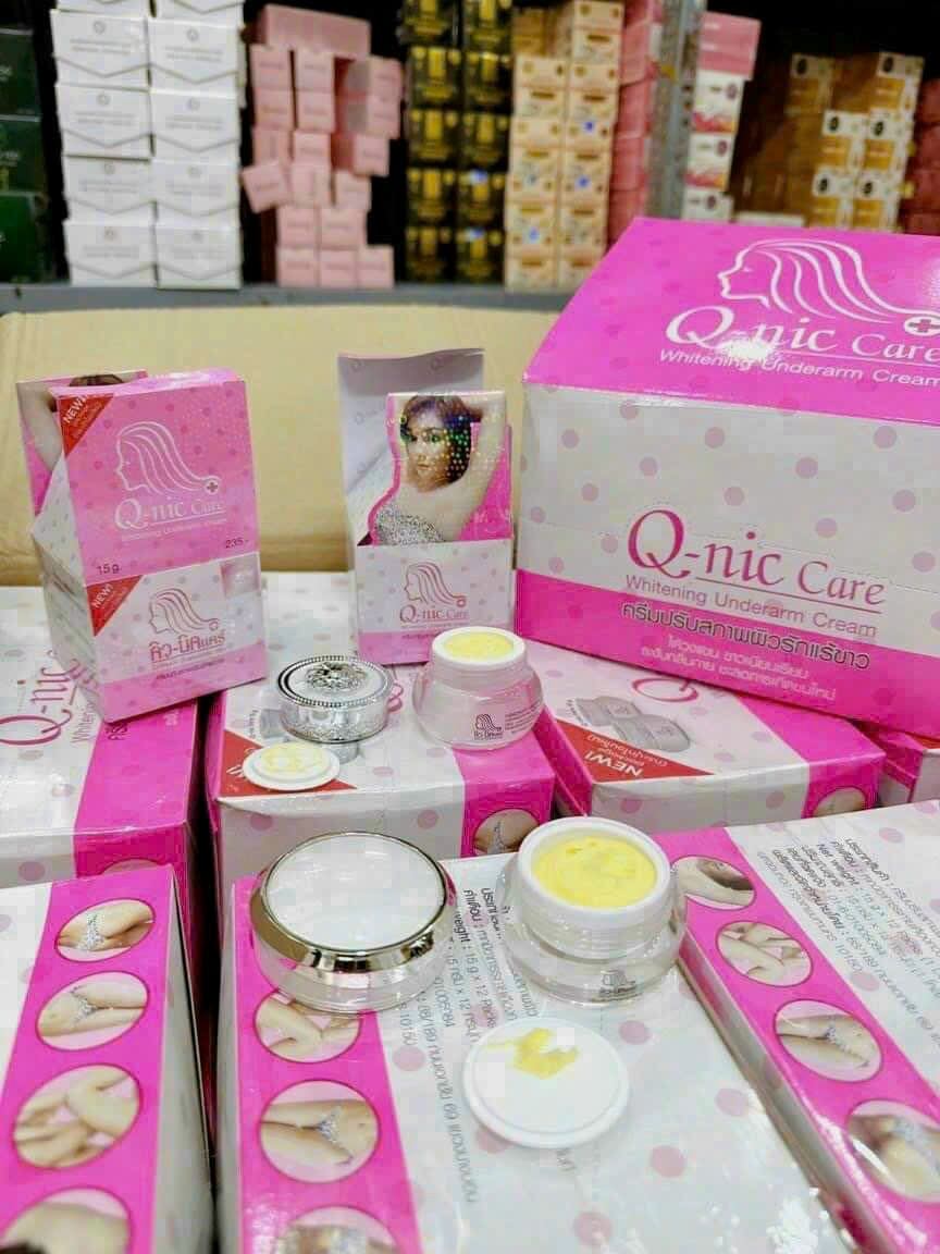 Combo 10 hộp thâm nách Qnic 15g mẫu mới