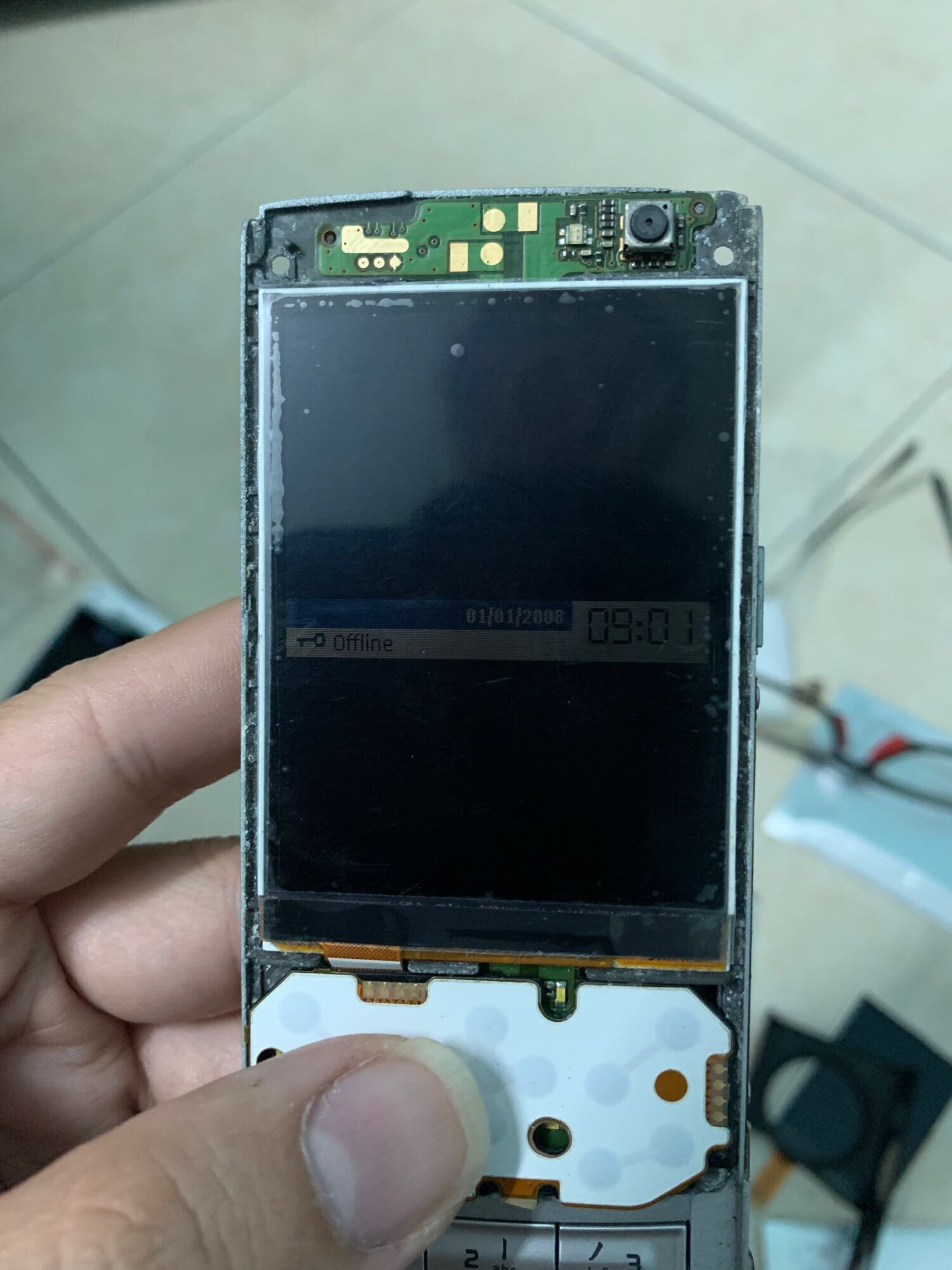 Màn nokia n95,n96 (màn zin có thể hiện màn chờ)