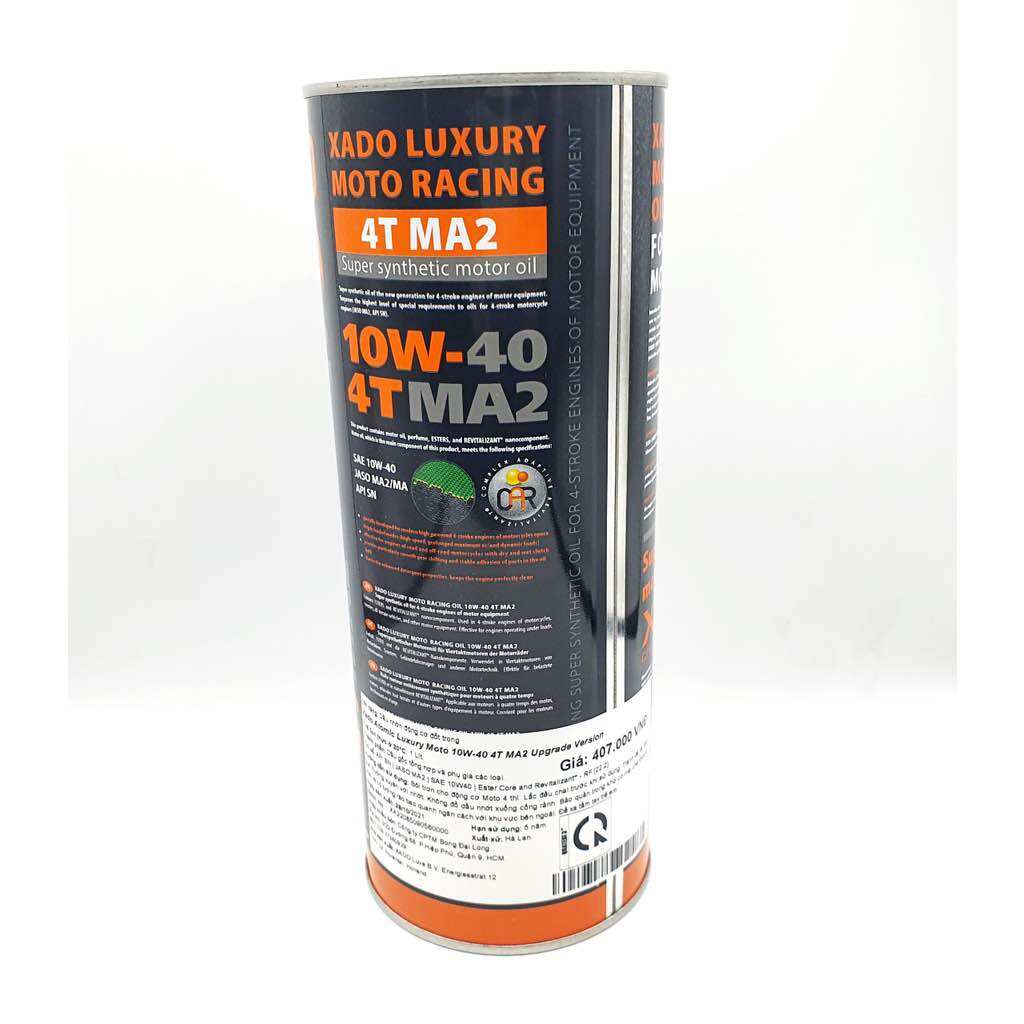 Nhớt Xado Racing 10W40 RF 22.2