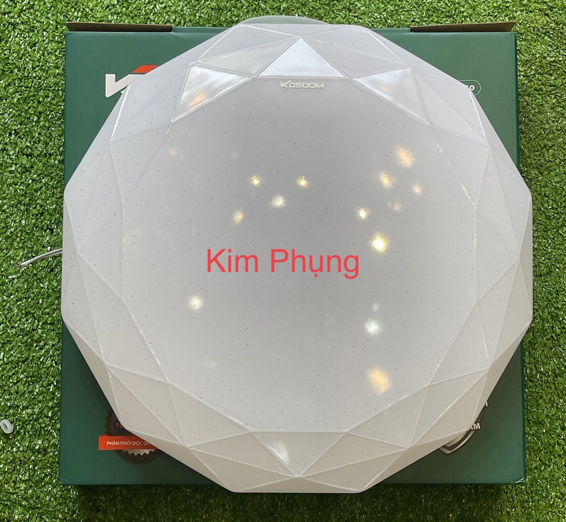 Đèn ốp trần 18w 6000k kosoom. đèn led ốp trần nổi 3 màu kosoom. kosoom.