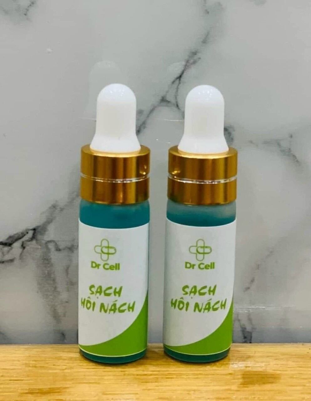 Sạch Hôi Nách - Dr Cell (5ml/1 chai- hộp 2 chai) Khử Mùi Hôi Cơ Thể