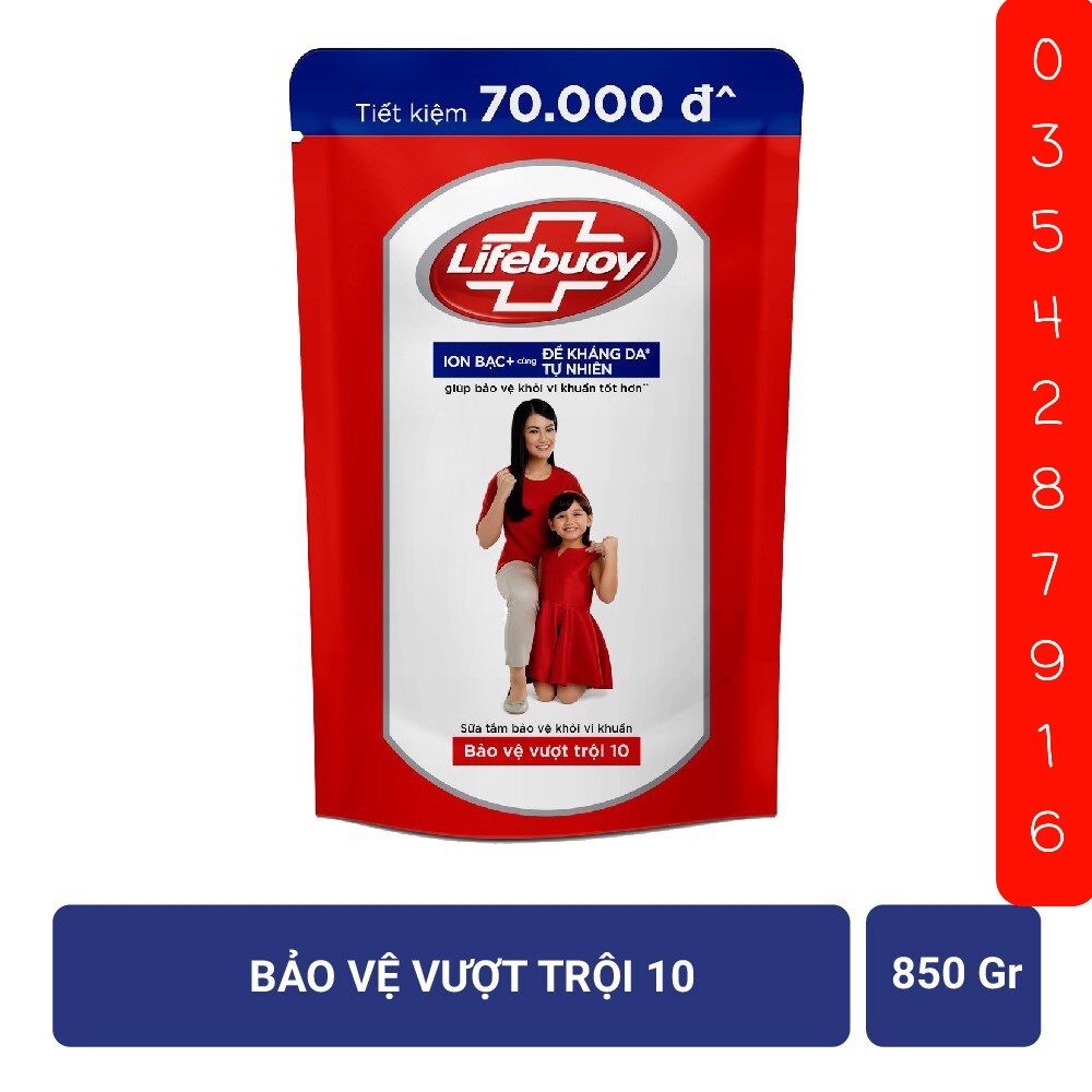 Sữa tắm LIFEBUOY túi 800g
