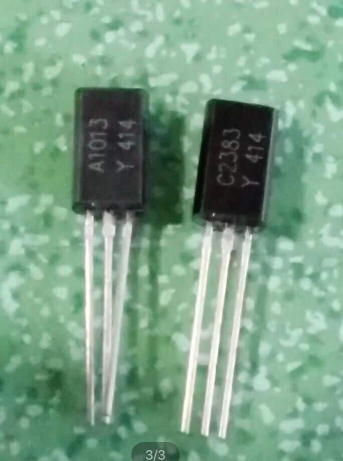 10-ĐÔI TRANSITOR A1013+C2383 ( CHÂN ĐỒNG )