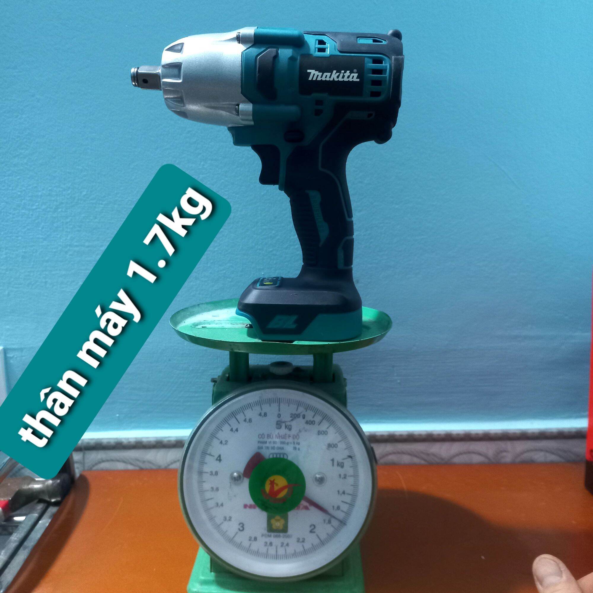thân máy siết bu lông makita công suất lớn