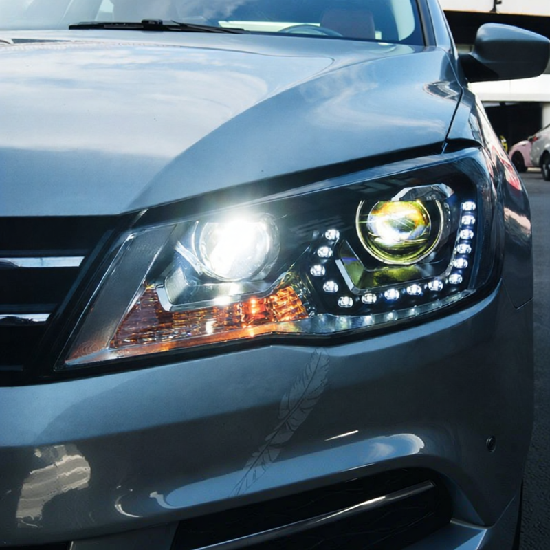 TANLUZE | For 13-16 Jetta LED Daytime Lights with Laser Dual Beam Lens Headlight Assembly Giá 10,628,000 Đồng*Miễn phí vận chuyển