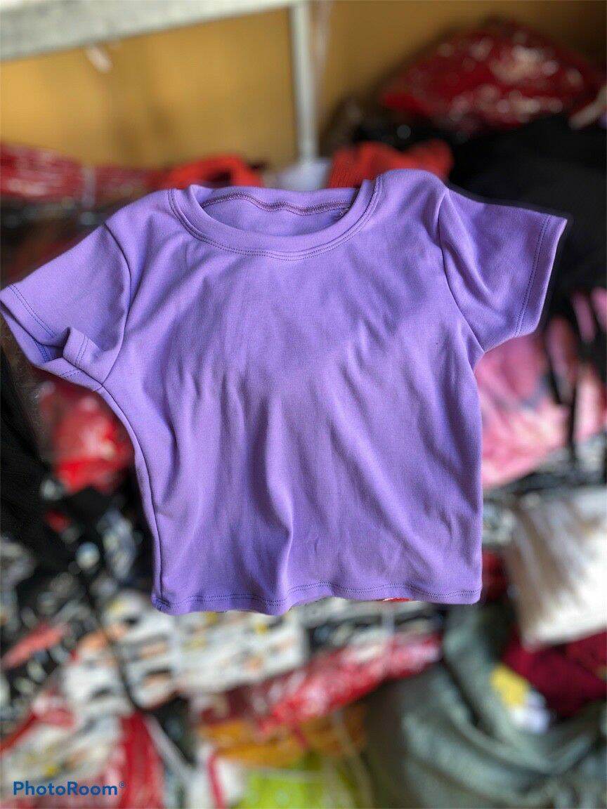 ÁO CROPTOP CỔ TRÒN