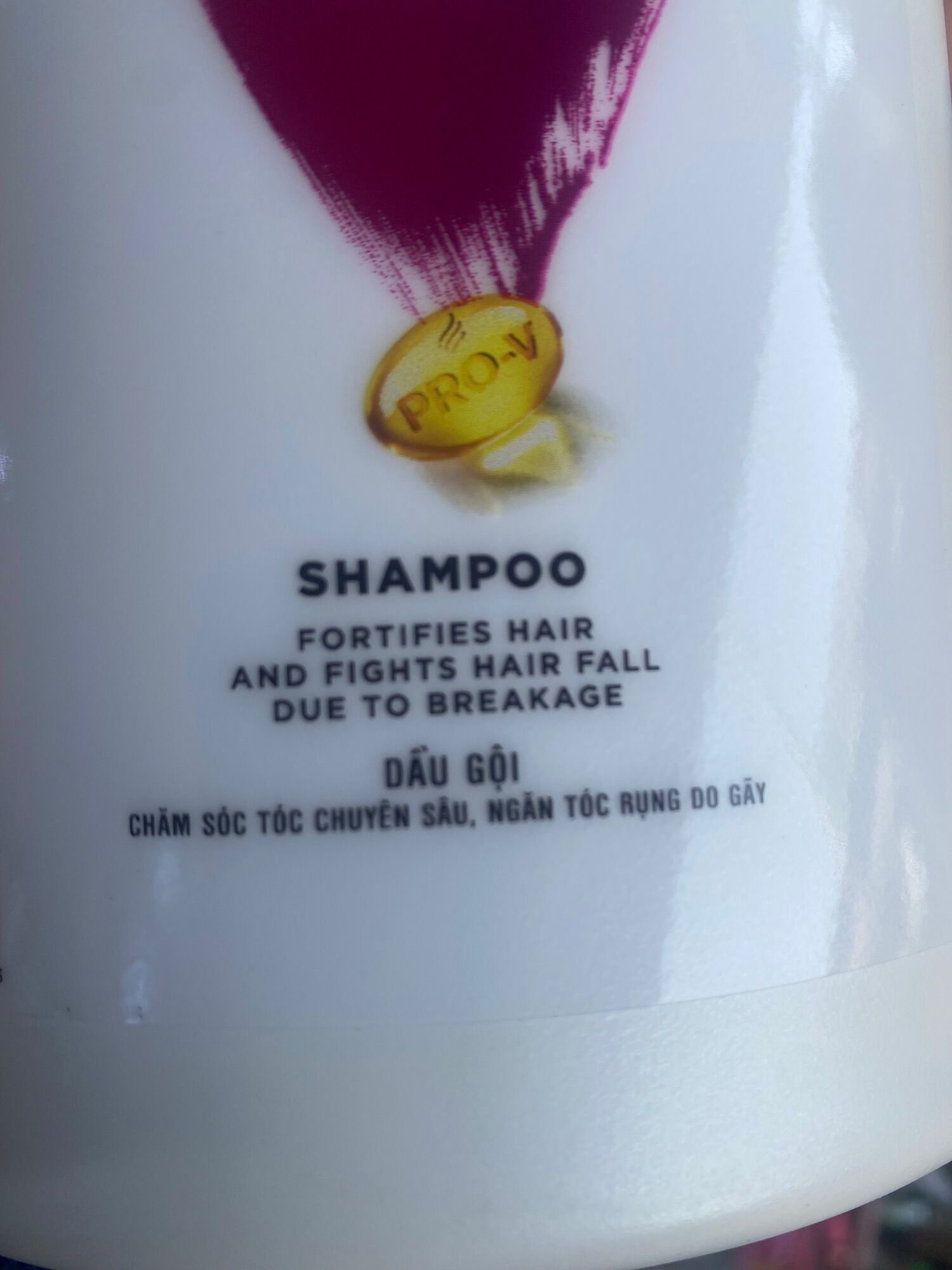 Dầu gội pantene ngăn rụng tóc óng ả 650g