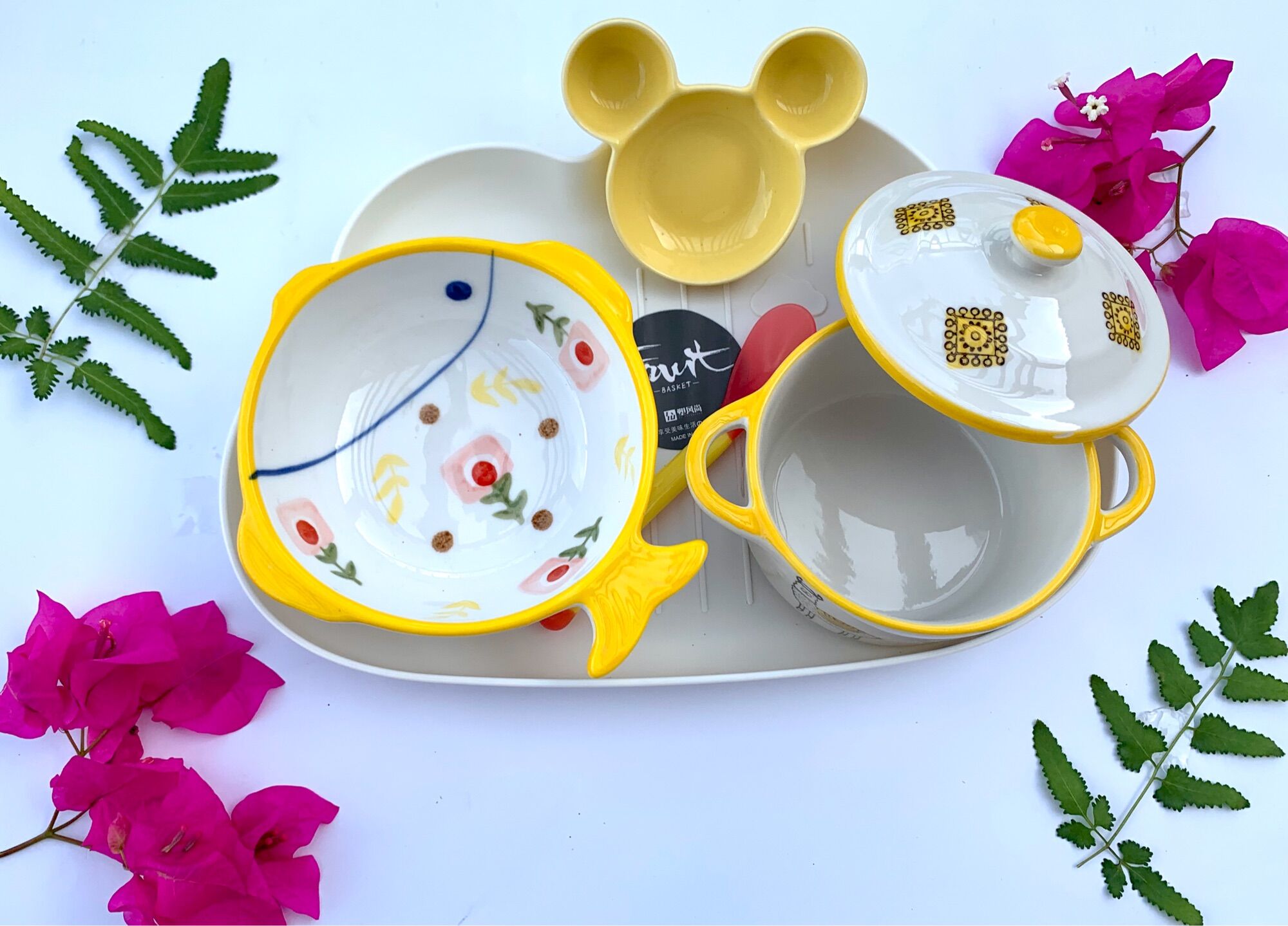 Set Bát Ăn Dặm Gốm Sứ Cao Cấp
