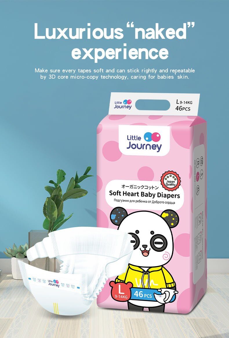 COMBO 2 Bịch Tã Dán Bỉm Little Journey đủ size đồng giá
