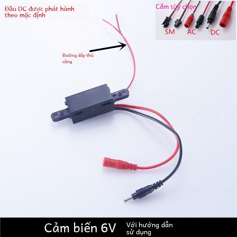 Concealed Urine Sensor Flush Valve Panel Induction Solenoid Valve 6V Urinal Infrared Sensor Probe Accessories