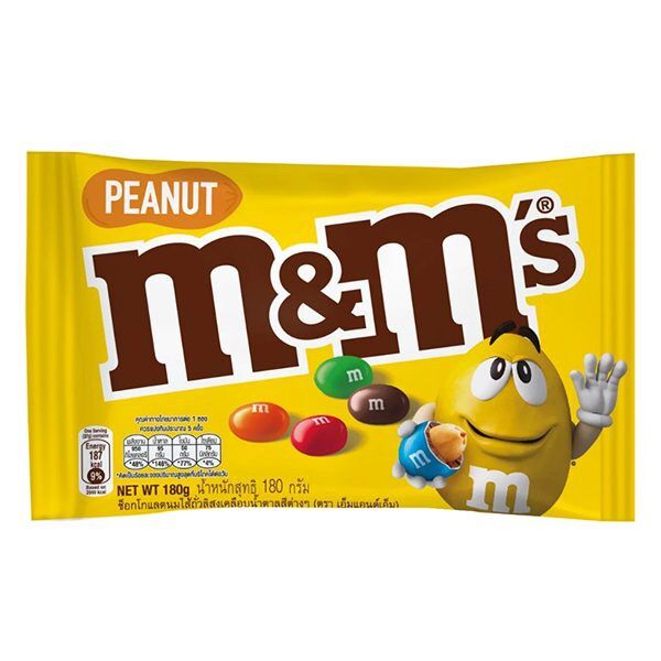 Kẹo m&amp;m peanut 180g