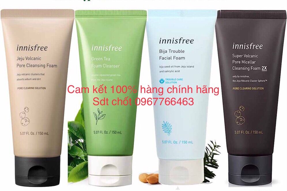 Sữa rửa mặt Innisfree 150ml