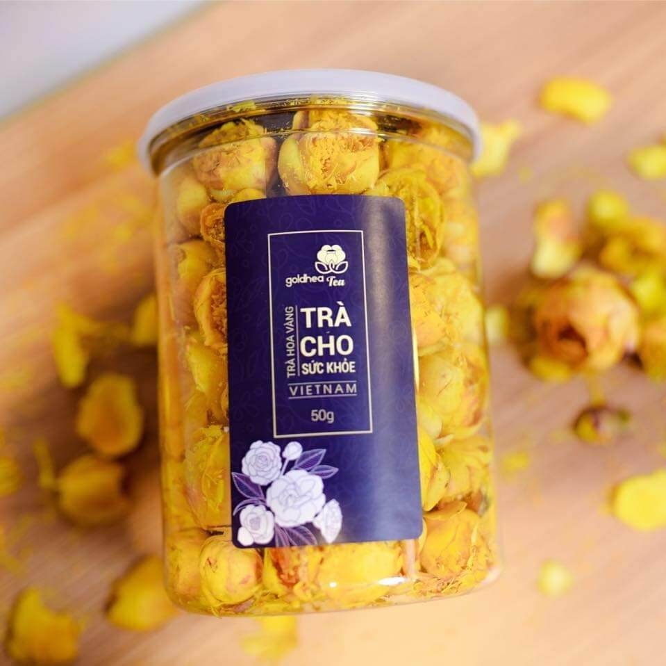 Trà hoa vàng hộp 50gr