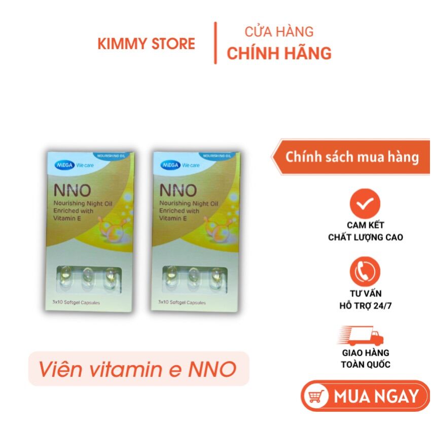 01 viên vitamin e NNO dầu dưỡng