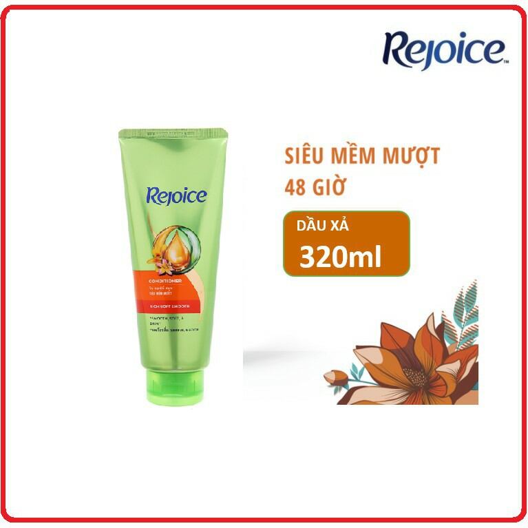 Dầu xả rejoice siêu mềm mượt 320g.