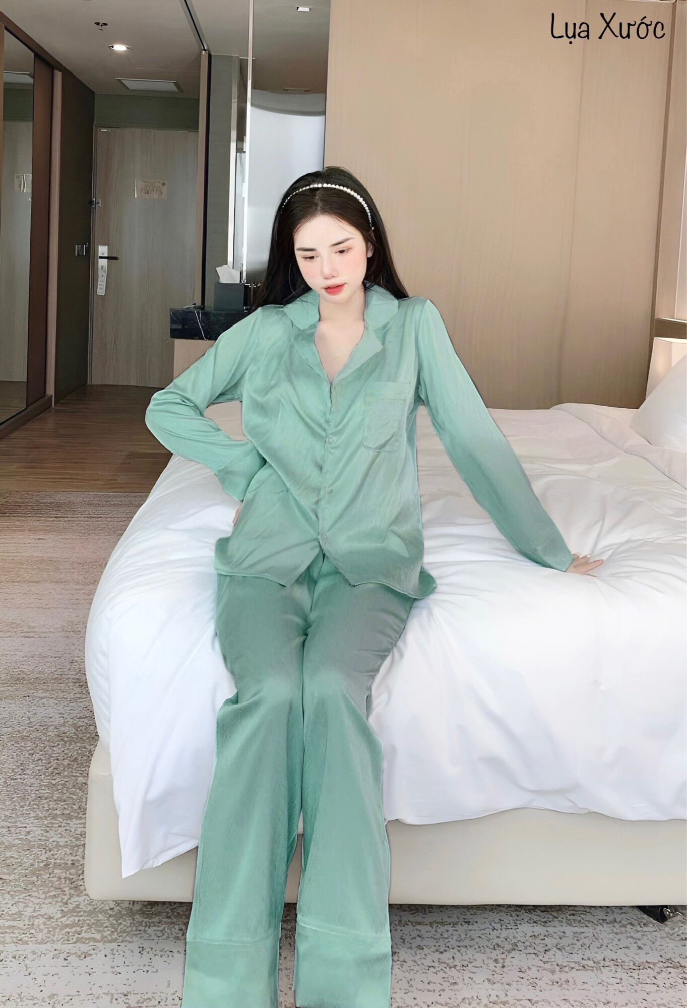 Đồ Bộ Lụa Cao Cấp Bigsize TNQD